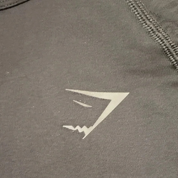 Gymshark Women’s Black Long Sleeve Crop Top Size Medium - Picture 6 of 9